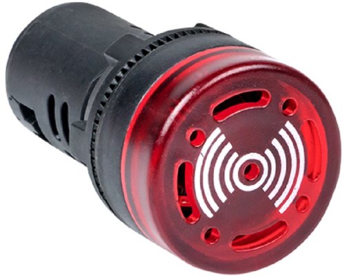 Оповещатель светозвуковой EKF PROxima ED16-22BMS 22мм 220В красный фото Оповещатель светозвуковой EKF PROxima ED16-22BMS 22мм 220В красный картинка